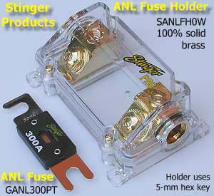 Stinger ANL fuse and holder
