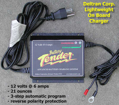 Deltran battery charger