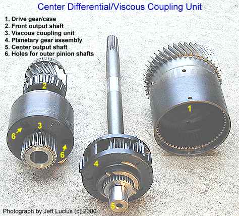 5-speed CD/VCU shafts
