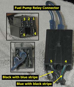 Fuel pump relay bypass summary