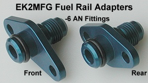 Fuel rail adapters