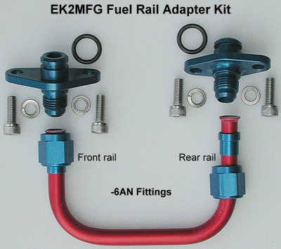 EK2MFG Fuel Rail Adapter Kit