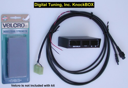 KnockBOX kit and Velcro