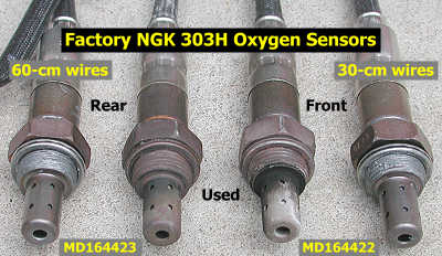 Comparison of old and new O2 sensors