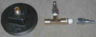 Intake pressure tester - assembled 1