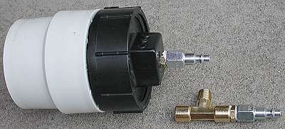 Intake pressure tester - assembled 5