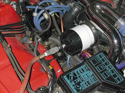 Intake pressure tester II - in car