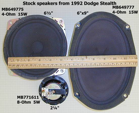 1992 Stealth Speakers 1