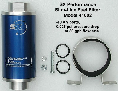 SX Performance Fuel Filter (P/N 41002)