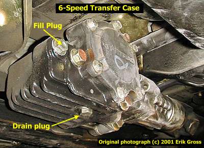 6-speed transfer case